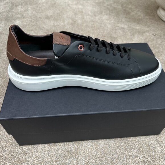 GOOD MAN BRAND Legend London Sneaker NEW NIB G97L-11 black Dark Vachetta SZ 11.5 - Picture 10 of 16
